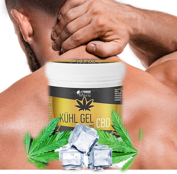 CBD Gel 125ml Verkoelend en Pijnstillend