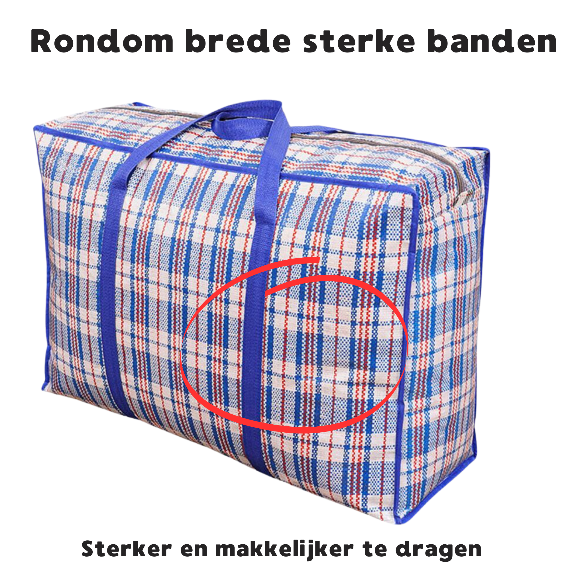 Premium kwaliteit - Hoge Kwaliteit Opbergtas - PP - Mix kleuren - div maten