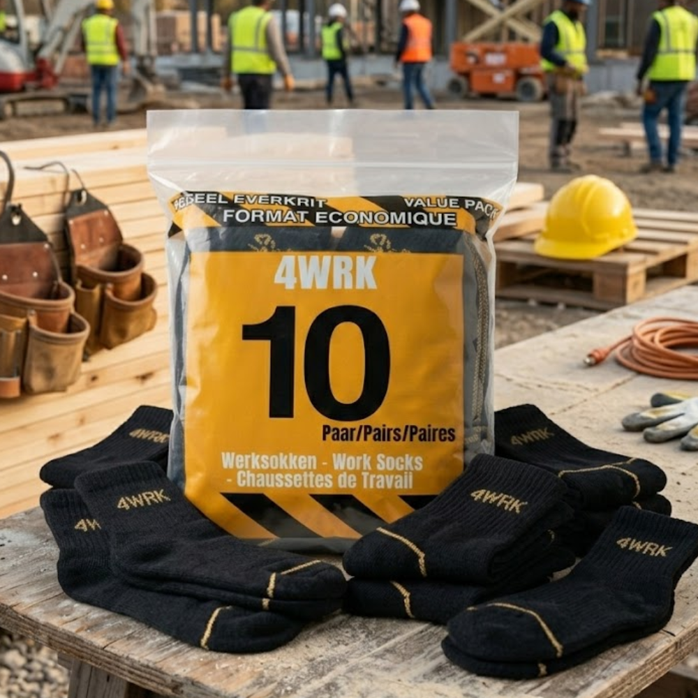 Werksokken Bulk Pack 10 Paar
