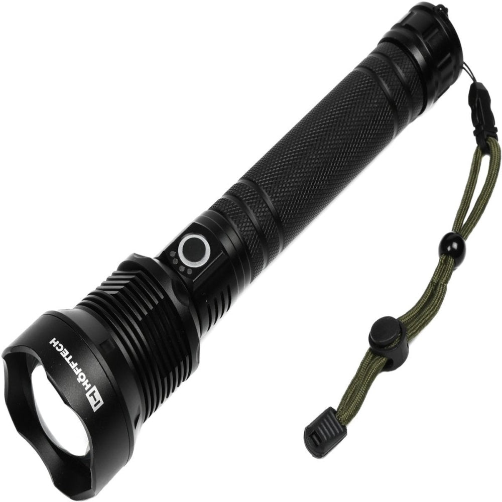 Krachtige 10W zaklamp - USB-zaklamp,6000k - p50 lantaarn,  jachtlamp, handlicht