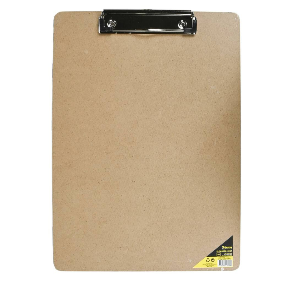 Clipboard / Klembord Hout - A4 Formaat