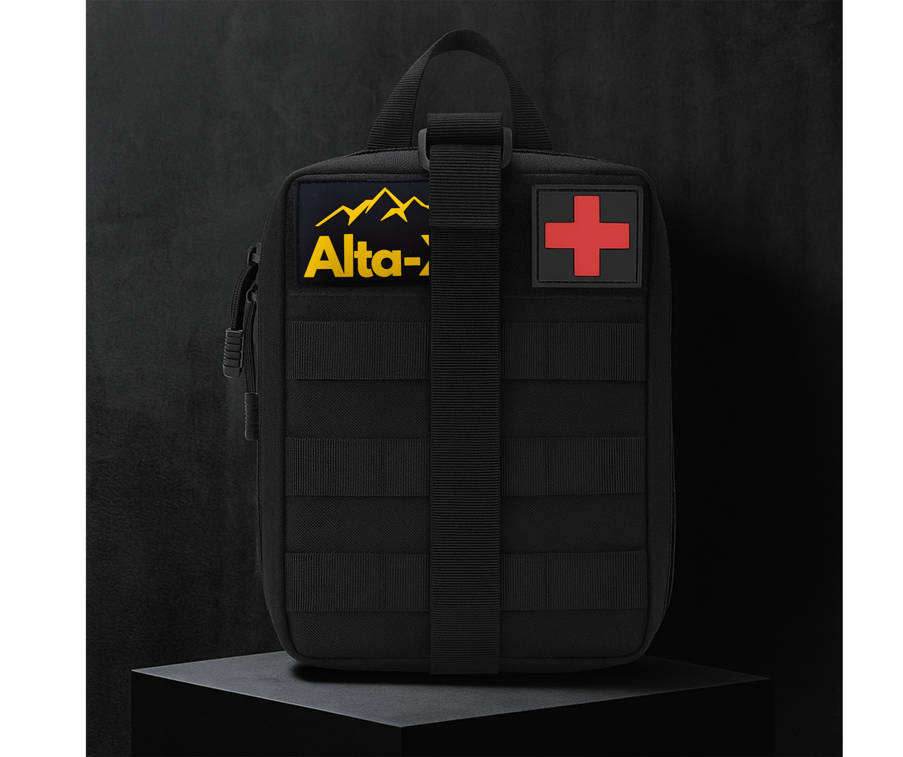 Alta-X - Tactische Heuptassen, Molle EDC Pouch - Wandelen, Kamperen, Reizen-Zwart
