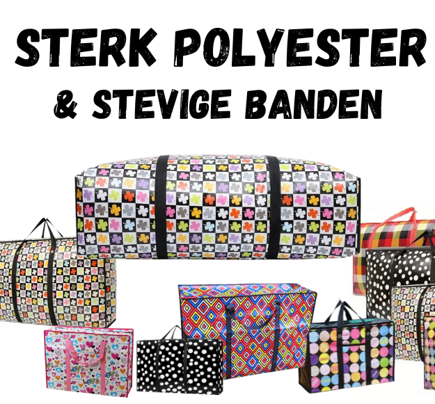 Opbergtas S Happy Color Mix 40x18x30cm