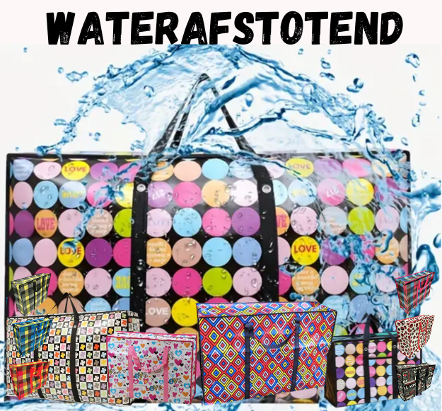 Opbergtas S Happy Color Mix 40x18x30cm
