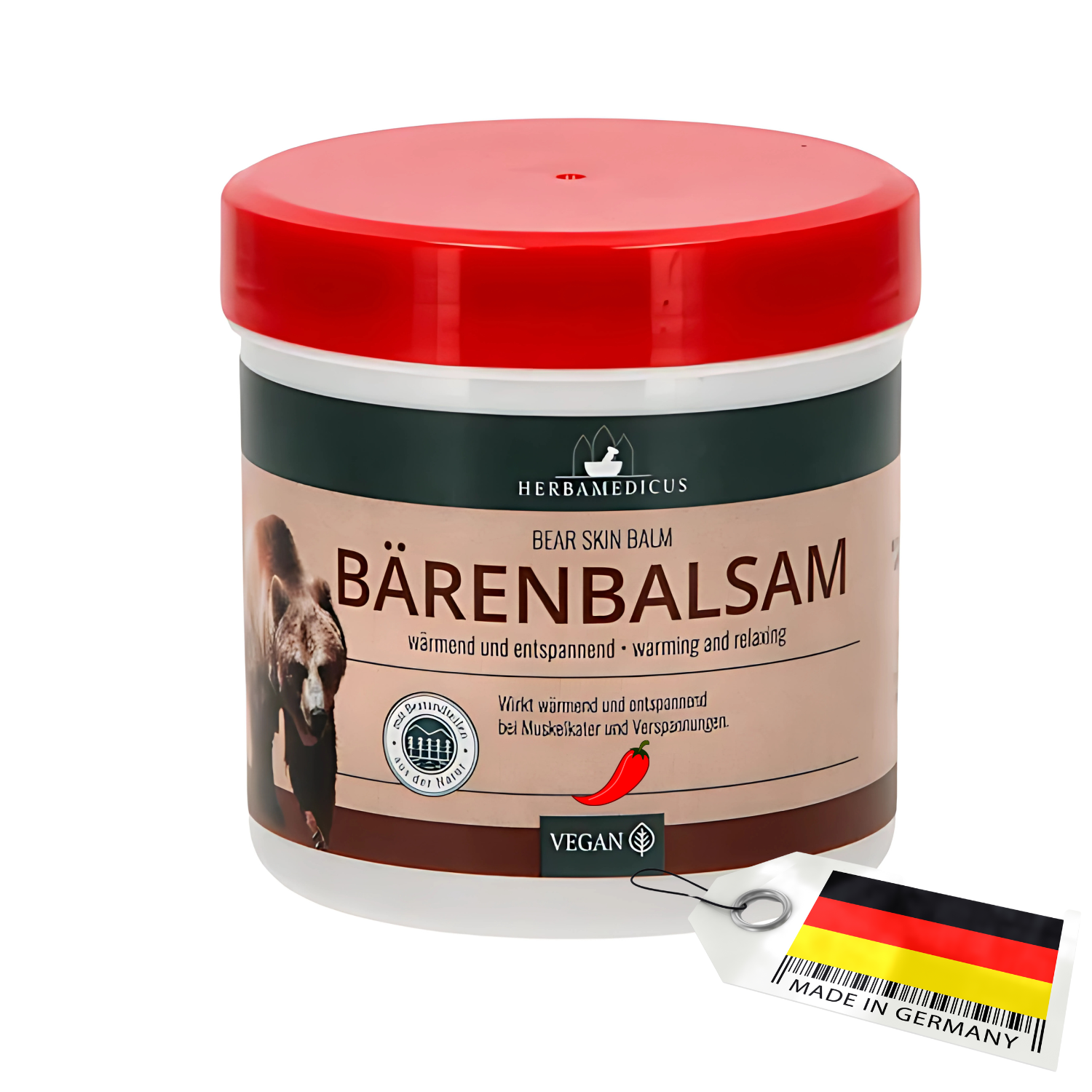 Berenbalsem Herbamedicus 250ml Spieren & Gewrichten NIEUW!