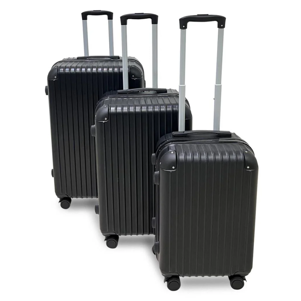 Stijlvol & Zorgeloos op Reis: Luxe 3-Delige Kofferset