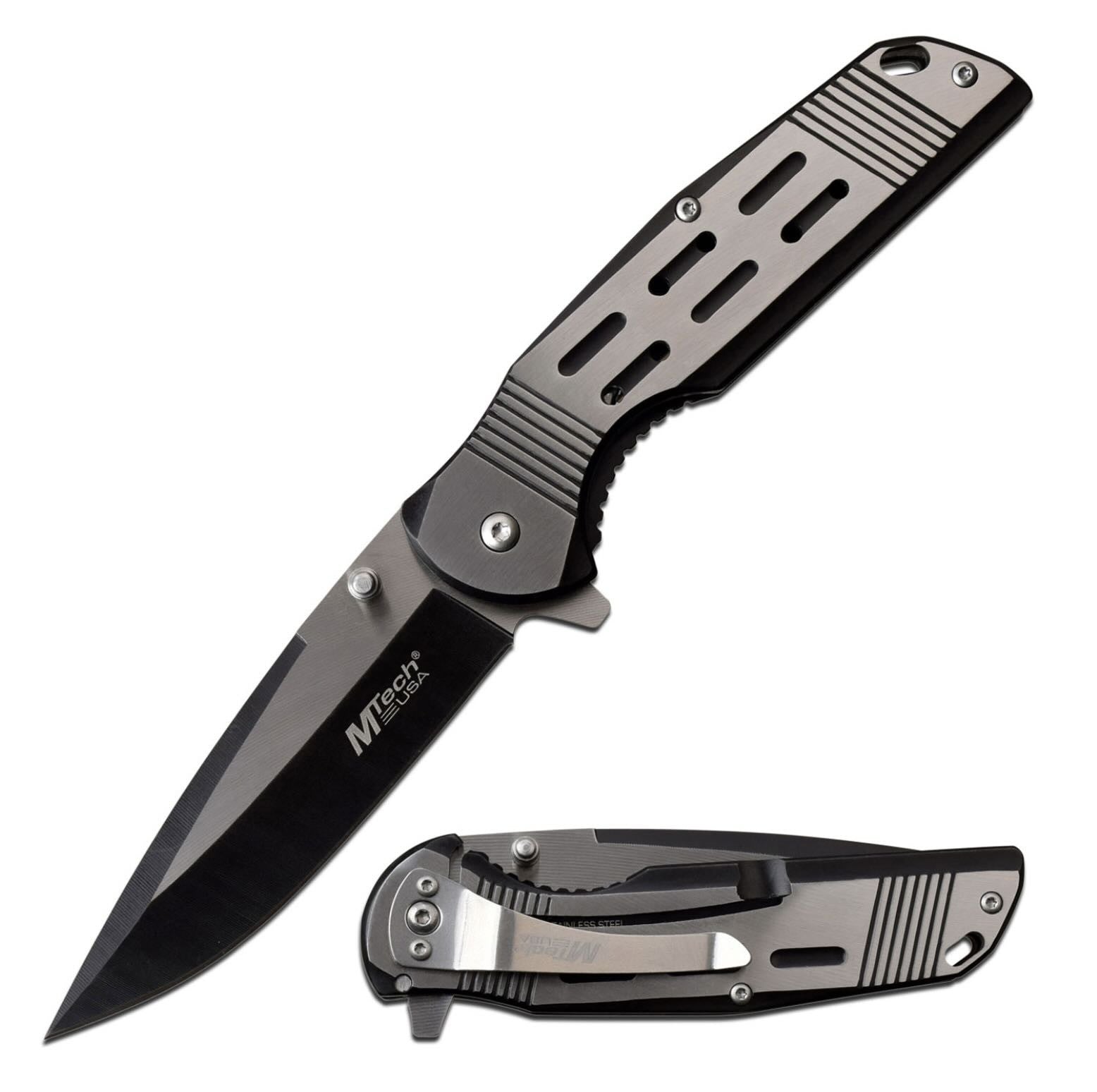 Mtech | Slick Folder Zwart | Zakmes