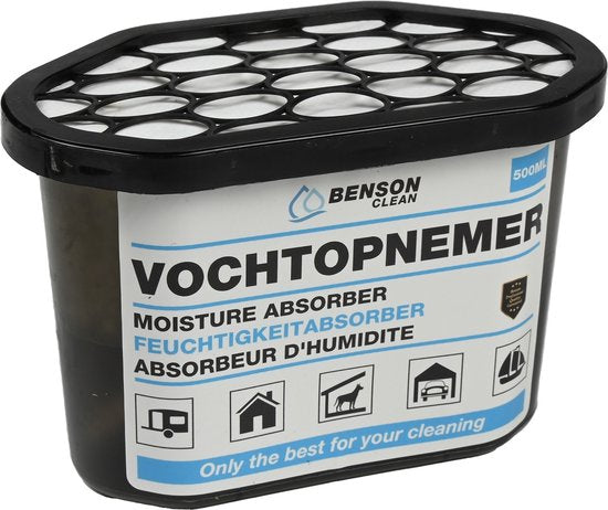 Benson Vochtopnemer - 500 ml - 15 x 8.5 x 6.2 cm