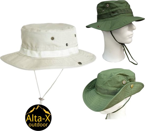 The Friendly Swede Outdoor Sun Hat - UPF 50 Boonie Hat With Chin Strap The Friendly Swede Outdoor Sun Hat - UPF 50 Boonie Hat With Chin Strap
