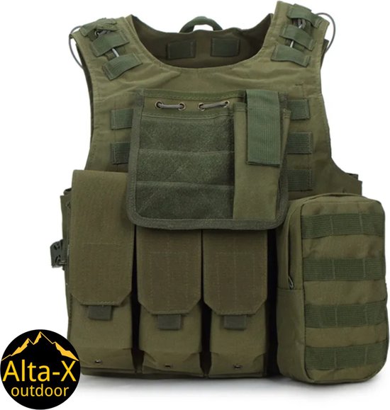 Tactical Airsoft Vest Zwart