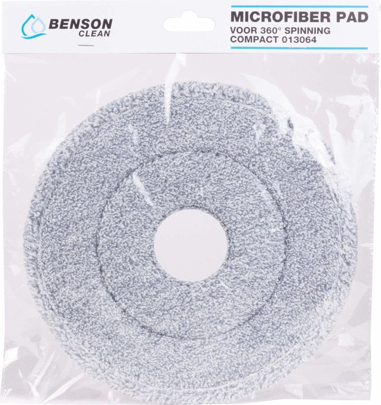 Microvezel Mop Pad voor Mop & Emmer Set 360 Compact – Wasbaar op 60°C | Reinigt, Absorbeert & Ontvet