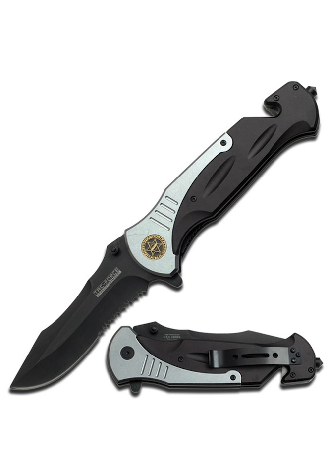 Tac Force | Sheriff Icon | Black & Silver | Zakmes