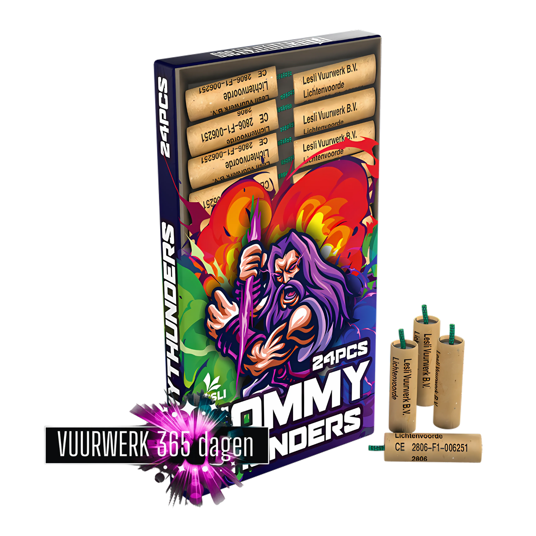 Tommy Thunders 24 stuks