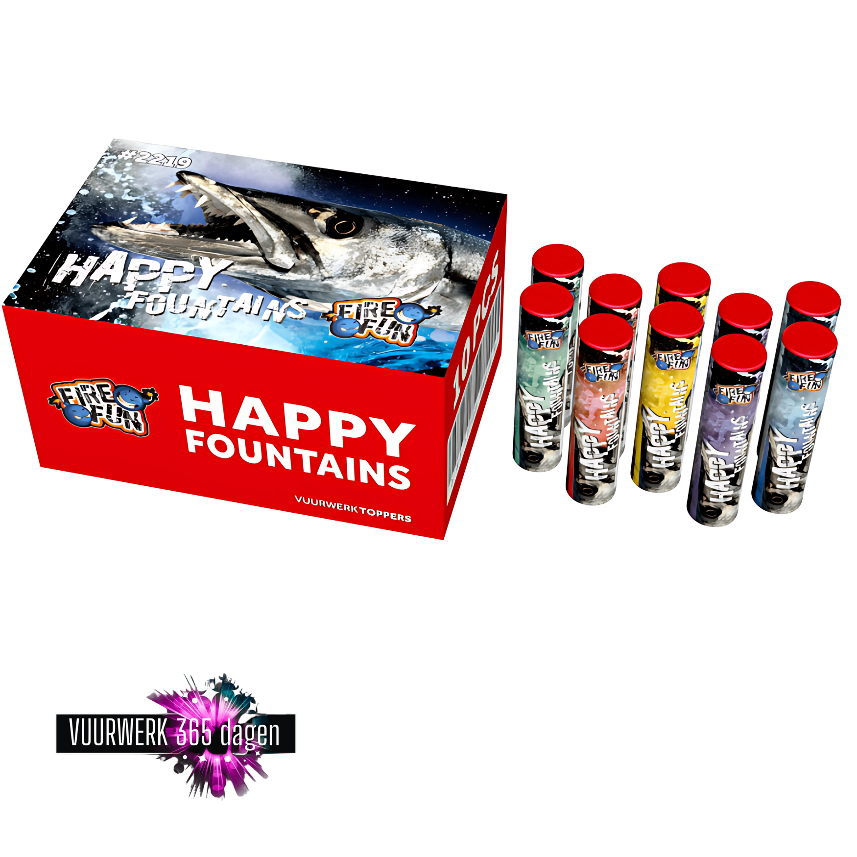 Happy Fountains 10 stuks