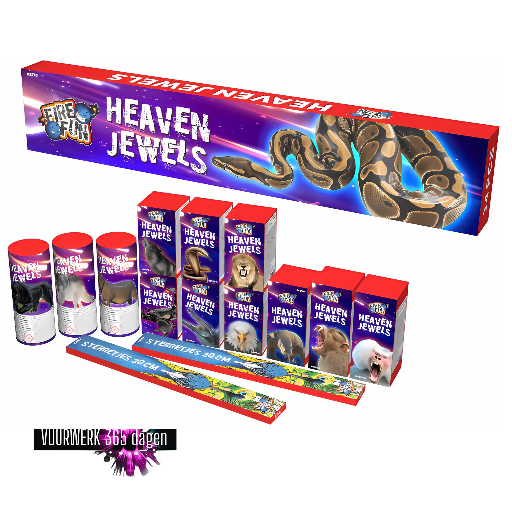 Heaven Jewels pakket 14 dlg