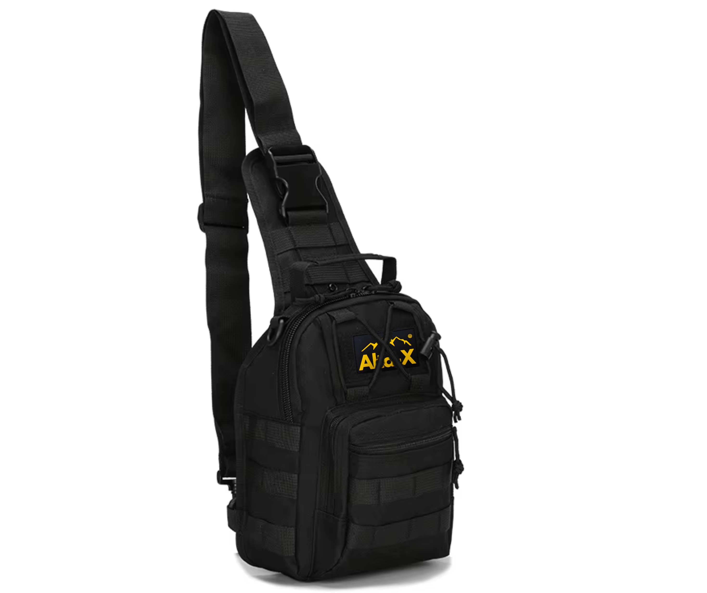 Alta-X - Tactical schoudertas - Kleur Zwart Hoge kwaliteit - Tactical Crossbody Sling Bag - Crossbody bag