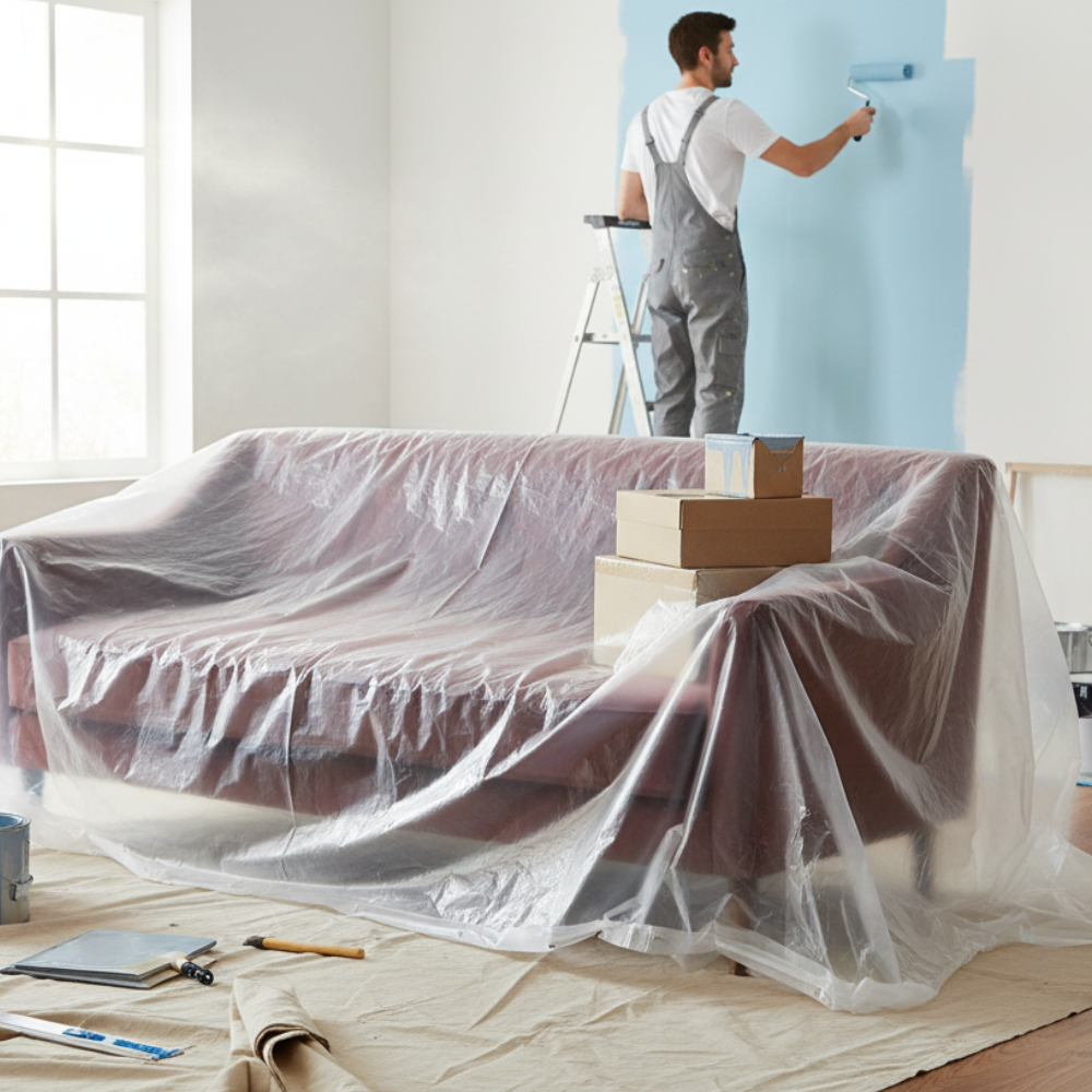 Afdekfolie 4 x 5 mtr LDPE