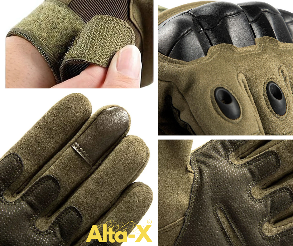 Alta-X - Airsoft handschoen zwart - Leger handschoen - Werkhandschoen - Tactische handschoenen