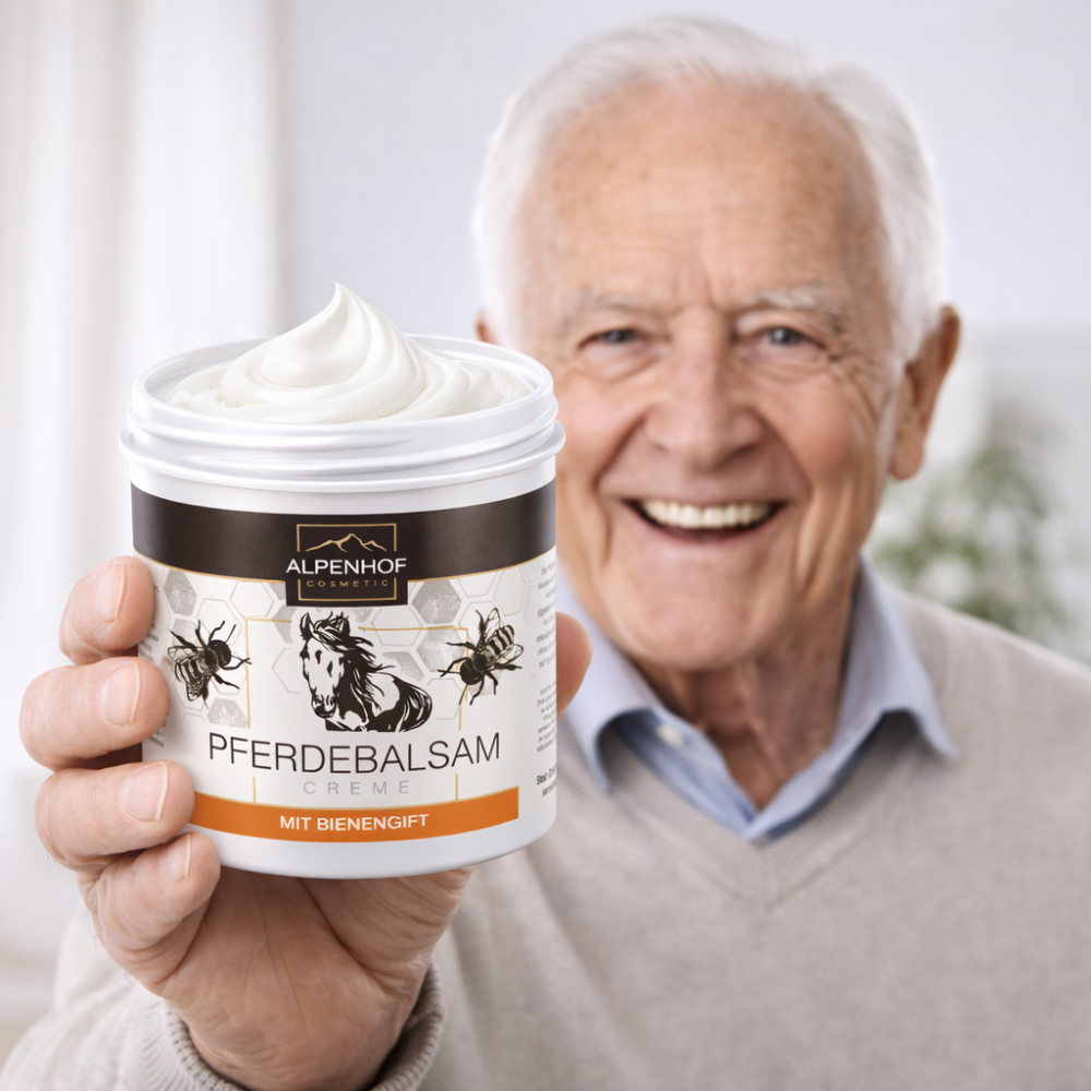 Alpenhof Paardenbalsemcrème met Bijengif (250 ml) NIEUW!