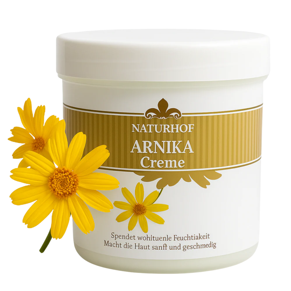 Arnika crème 250ml - Naturhof Hydrateert en verzacht de huid
