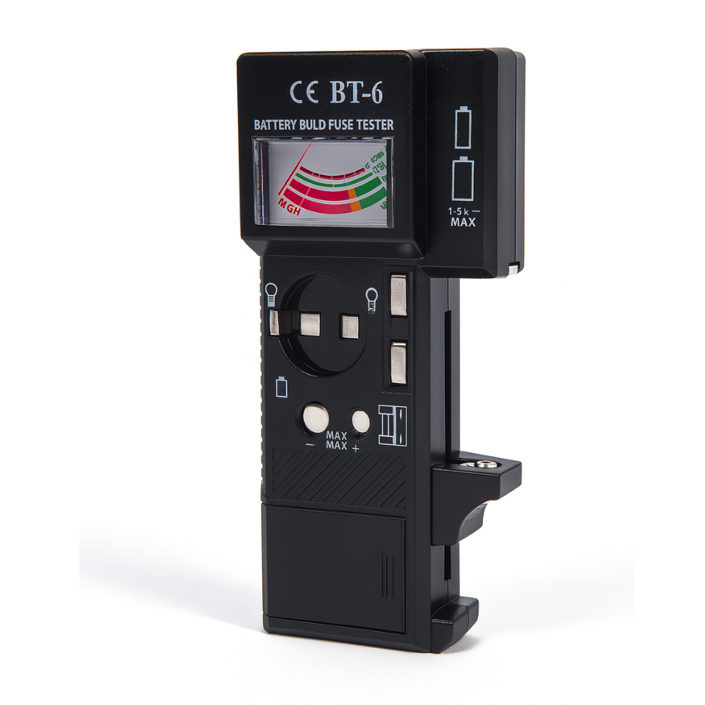 Multifunctionele lamp - Zekering en Batterijtester