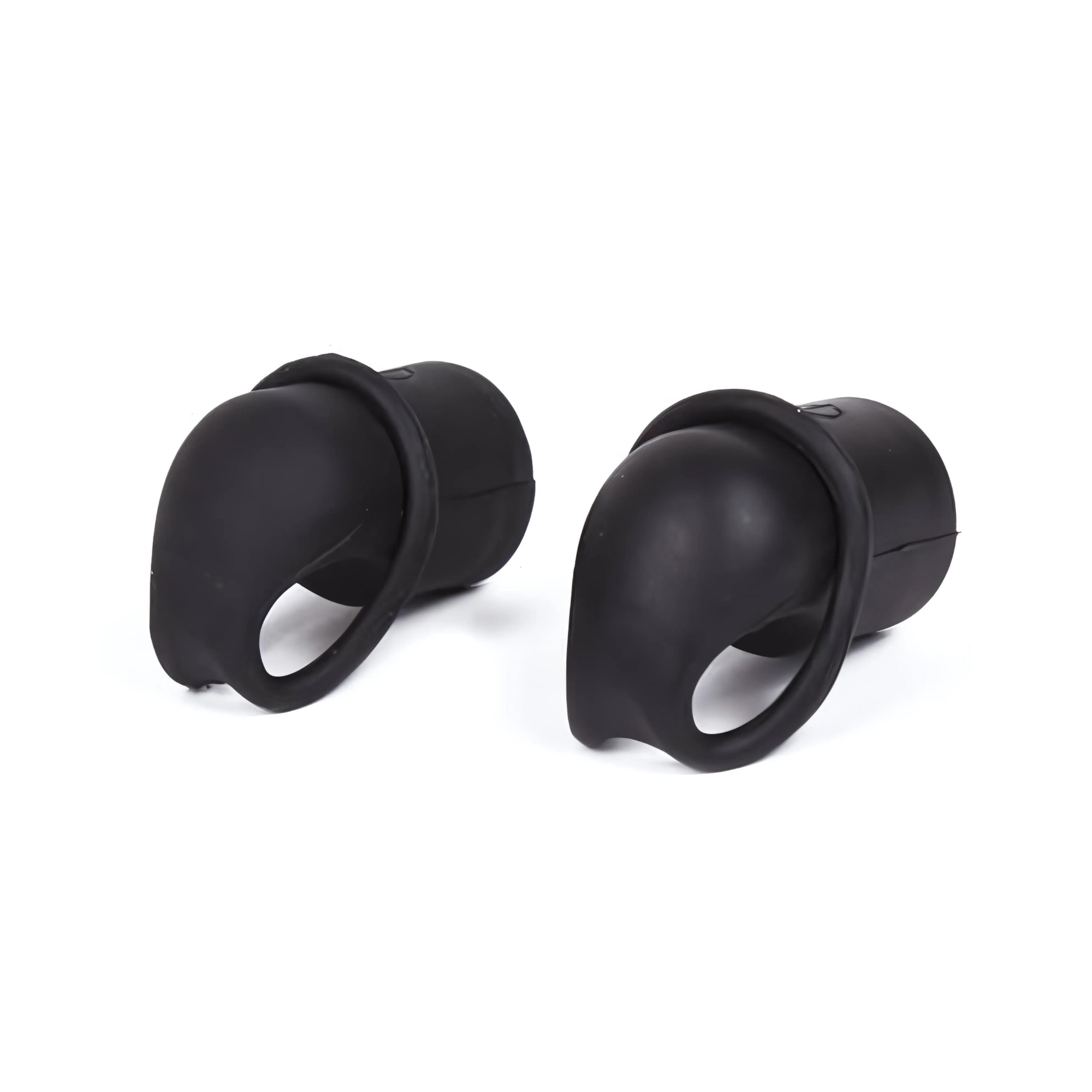 Benson Ronde LED fietslamp set - 3 lichtstanden - 2-delig - 30 x 24 x 30 mm