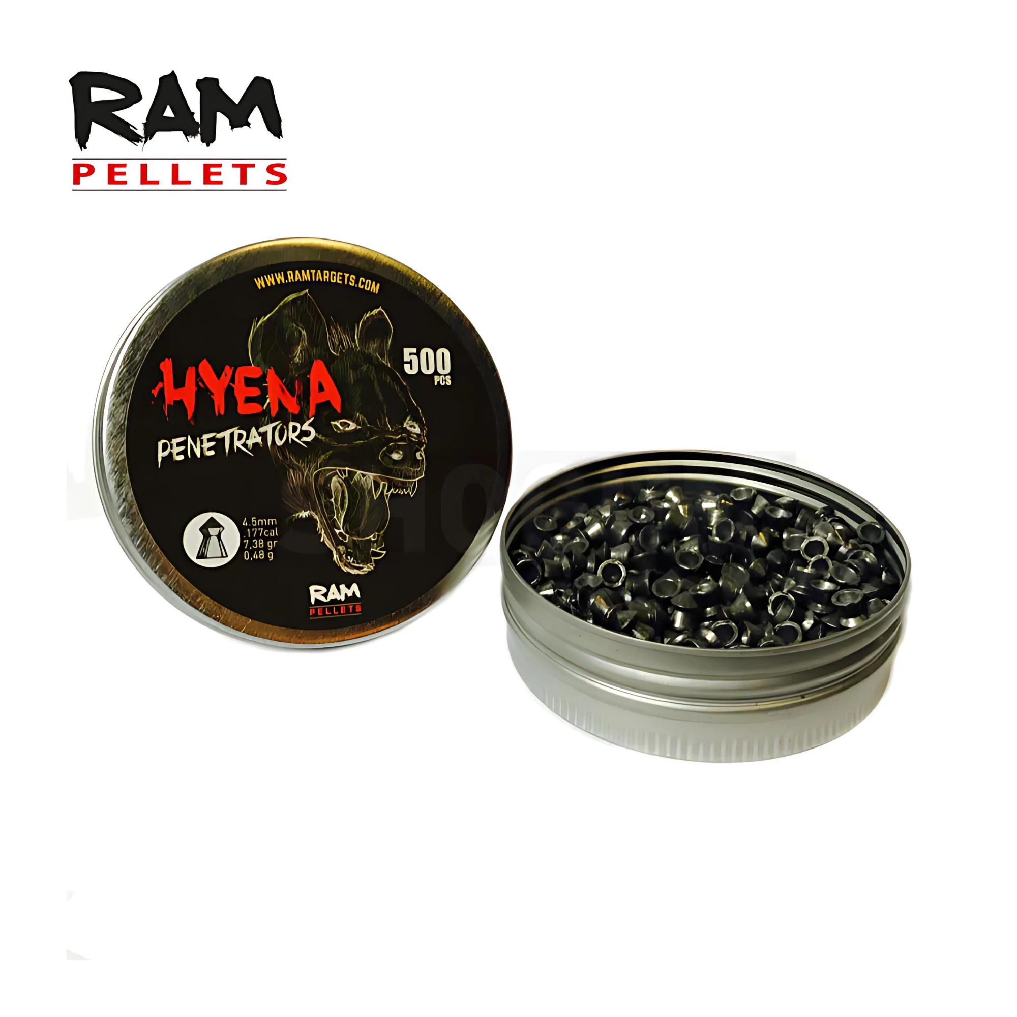 Ram Hyena  pellet Penetrators 4.5mm 500 stuks