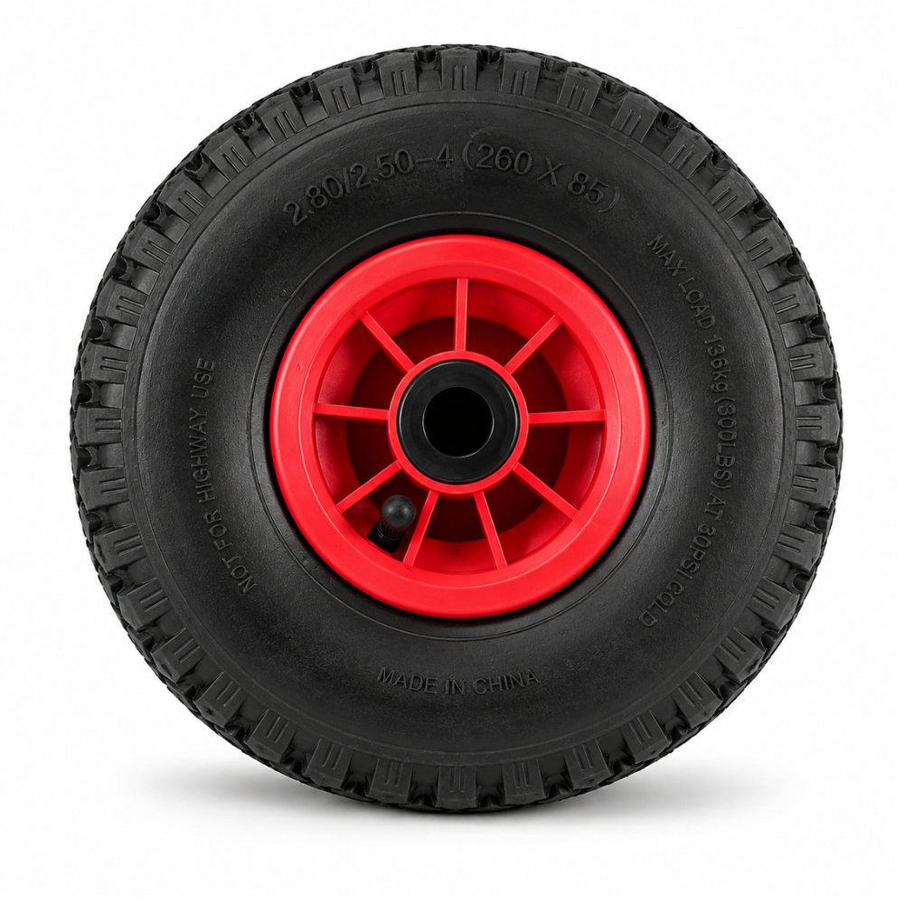 Benson Wiel 3.00-4 | 260 x 85 mm – Steekwagen & Bolderkar | 136 kg | Luchtband
