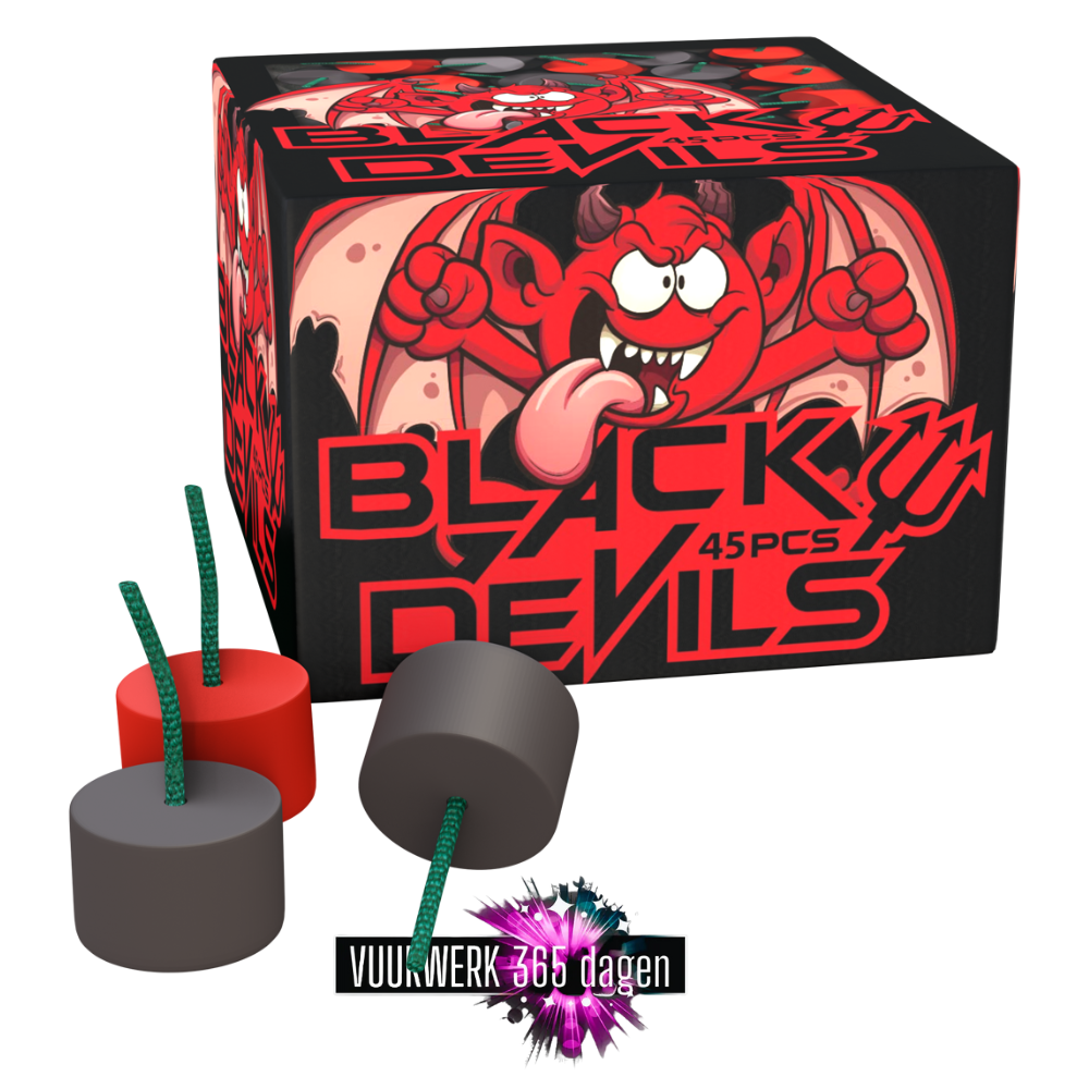 Black Devils 45 stuks