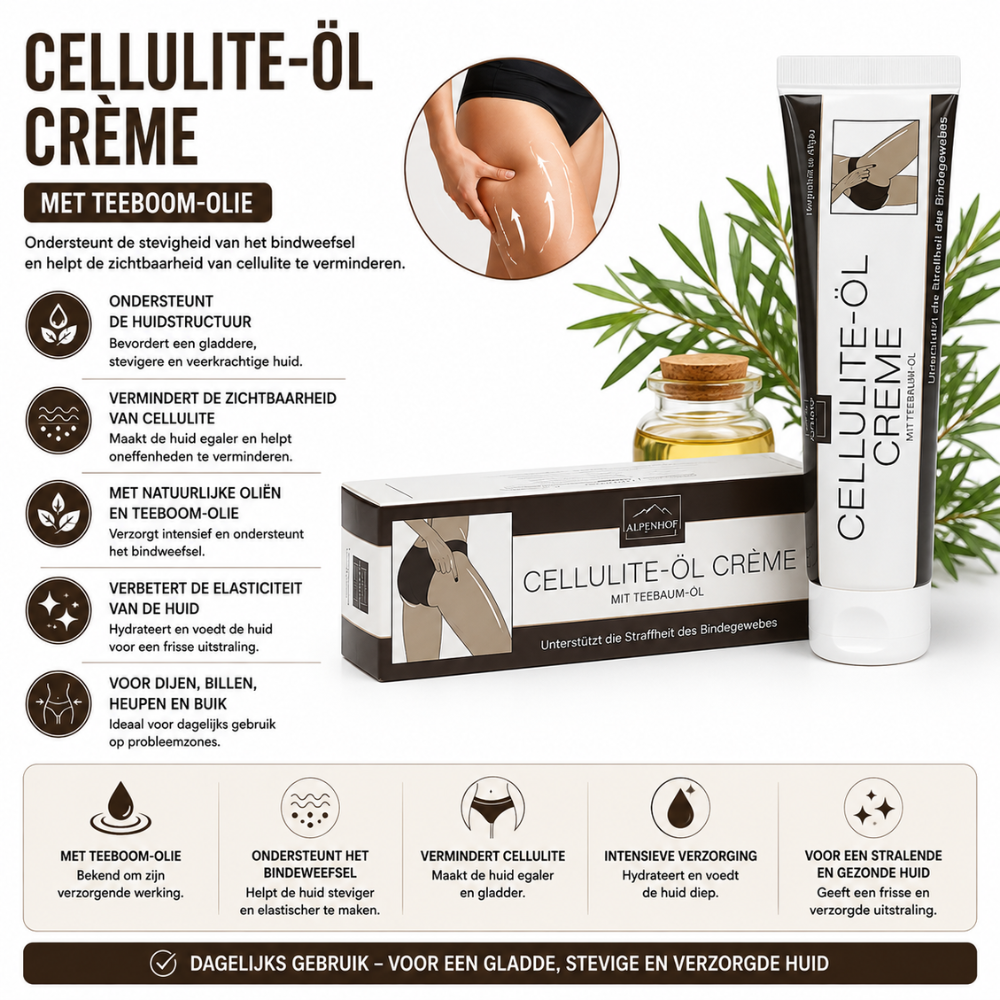 Cellulitisoliecrème 100 ml - Alpenhof
