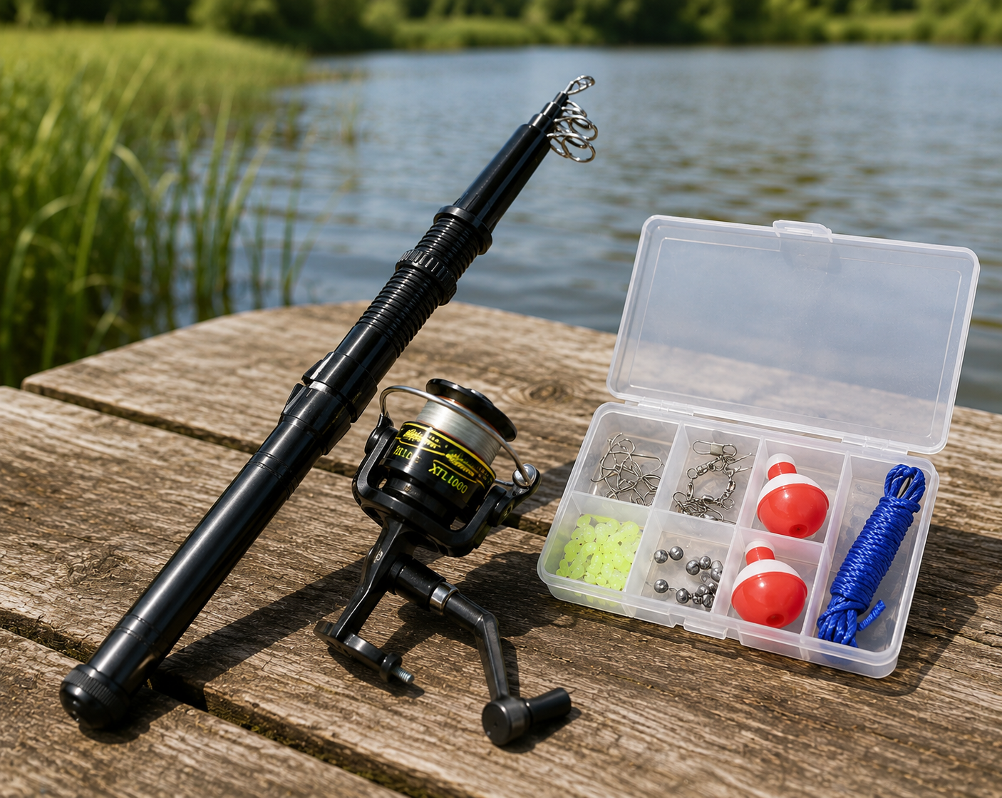 Vishengel Set 33-delig – Complete Hengelset voor Beginners