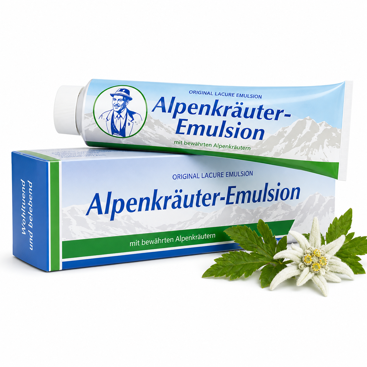 Lacure Alpine Kruidenemulsie XL 200ml –  Extra sterk - Massage & Sport | Originele Formule