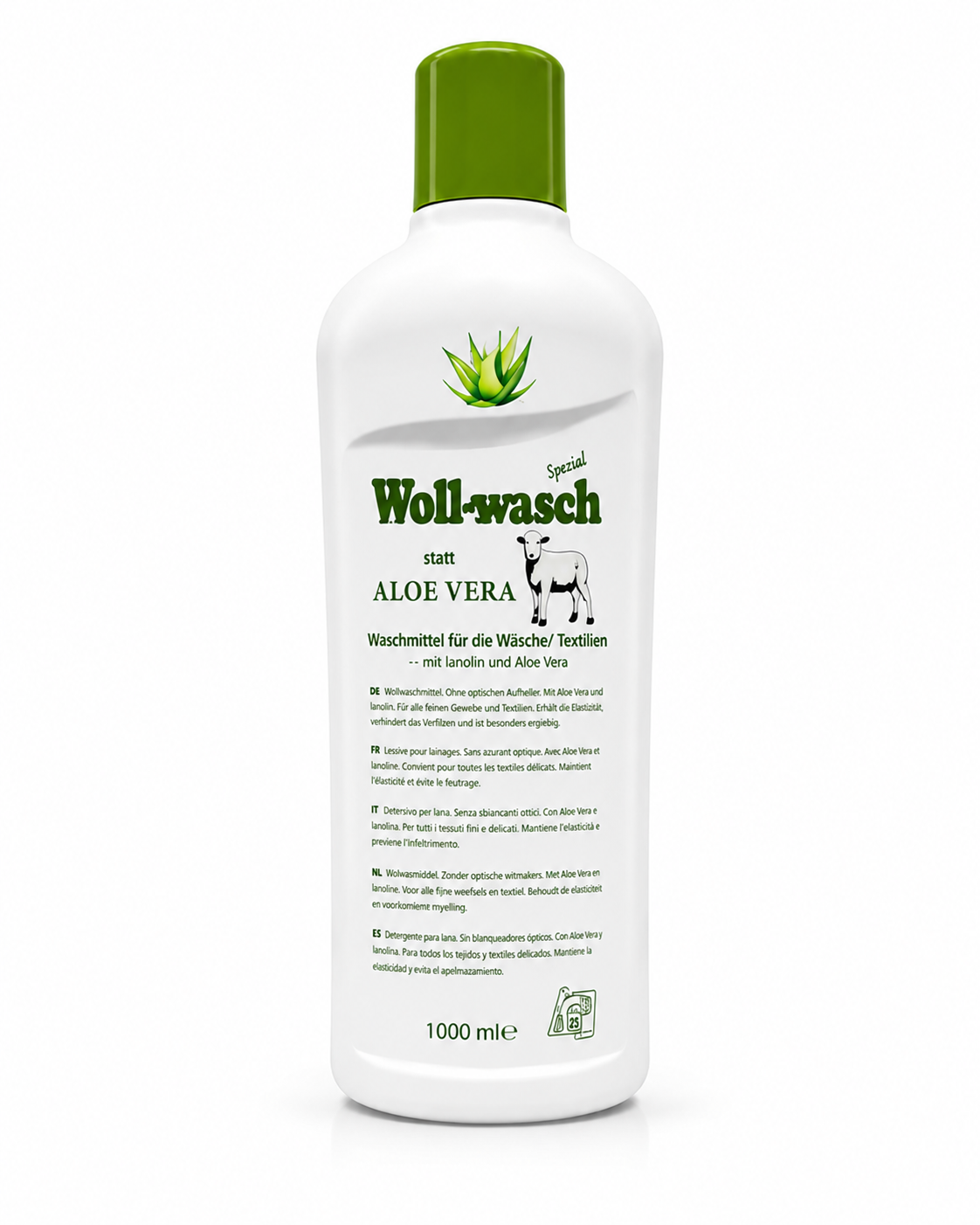 Wol fijnwasmiddel met aloë vera voor wol 1000ml