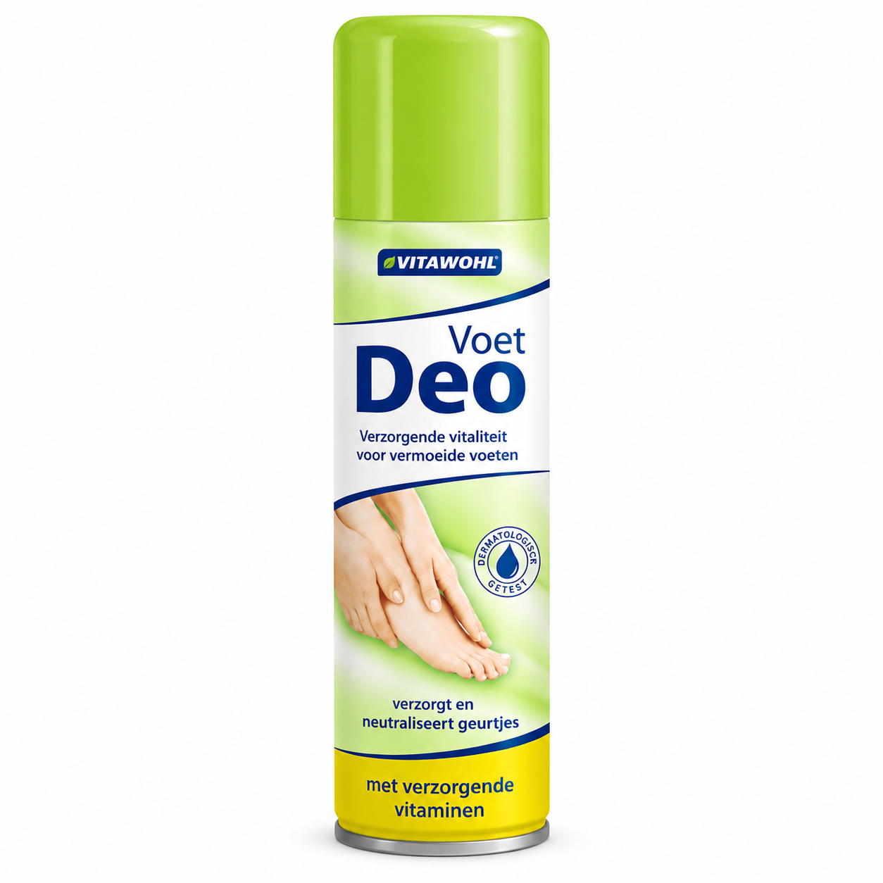 Vitawohl Voetdeodorant Spray - Anti-Zweetvoeten Spray - Verfrissend & Verzorgend met Provitamine B5 & Panthenol - Voetverzorging - 200 ml