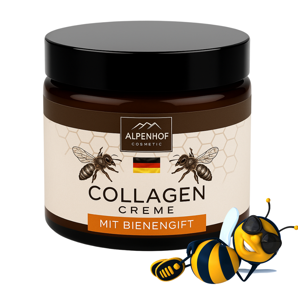Collageencrème met bijengif 100ml - Alpenhof - Gezicht crème