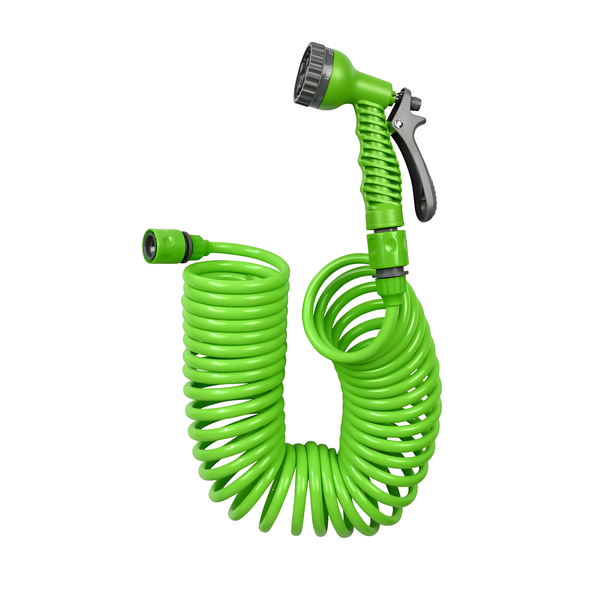 Tuinslang spiraal met sproeikop 10 m