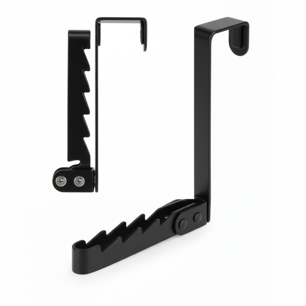 Deurhaak inklapbaar Zwart