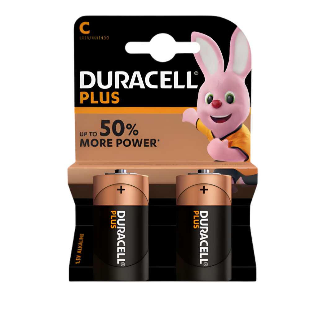 Duracell plus C (LR14/MN1400) duralock 2 dlg