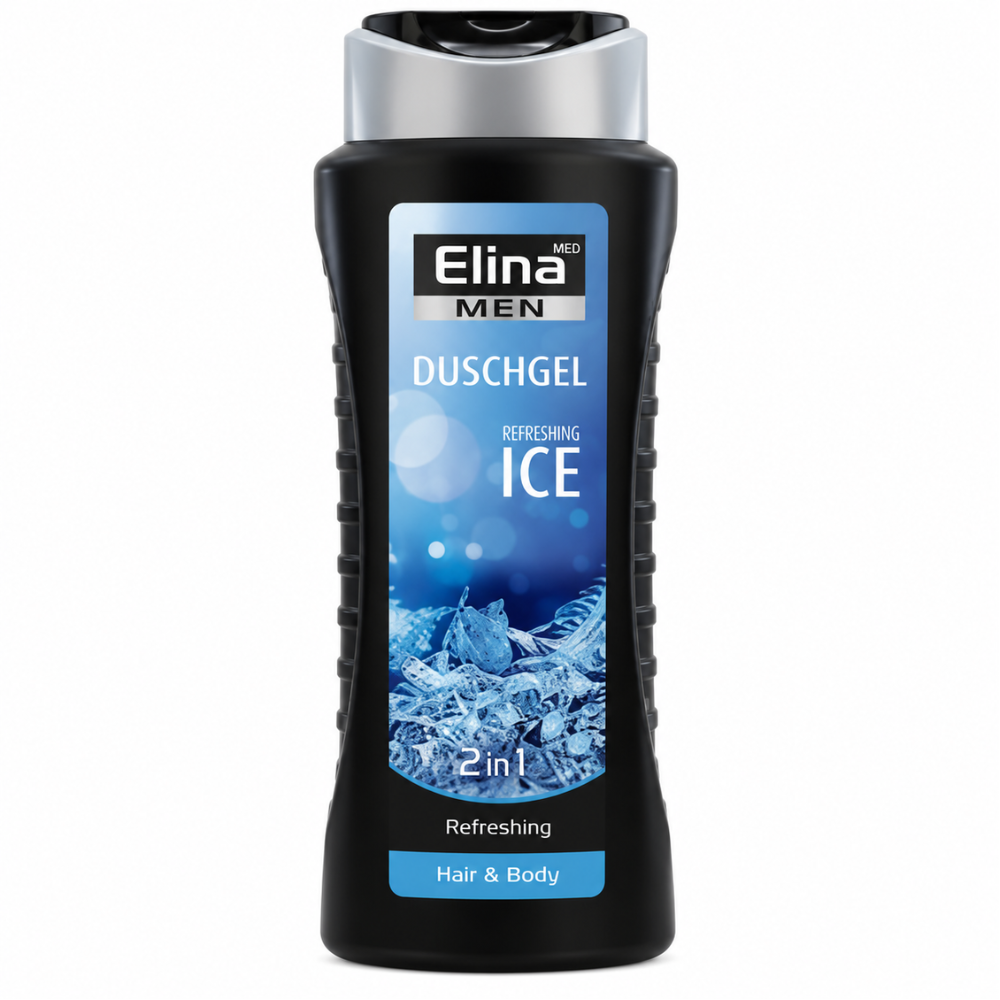 Elina Nordic Ice 2-in-1 Douchegel 300 ml | Douchegel & Shampoo voor Mannen