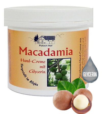 Macadamia Handcrème 250ml - Allgäu