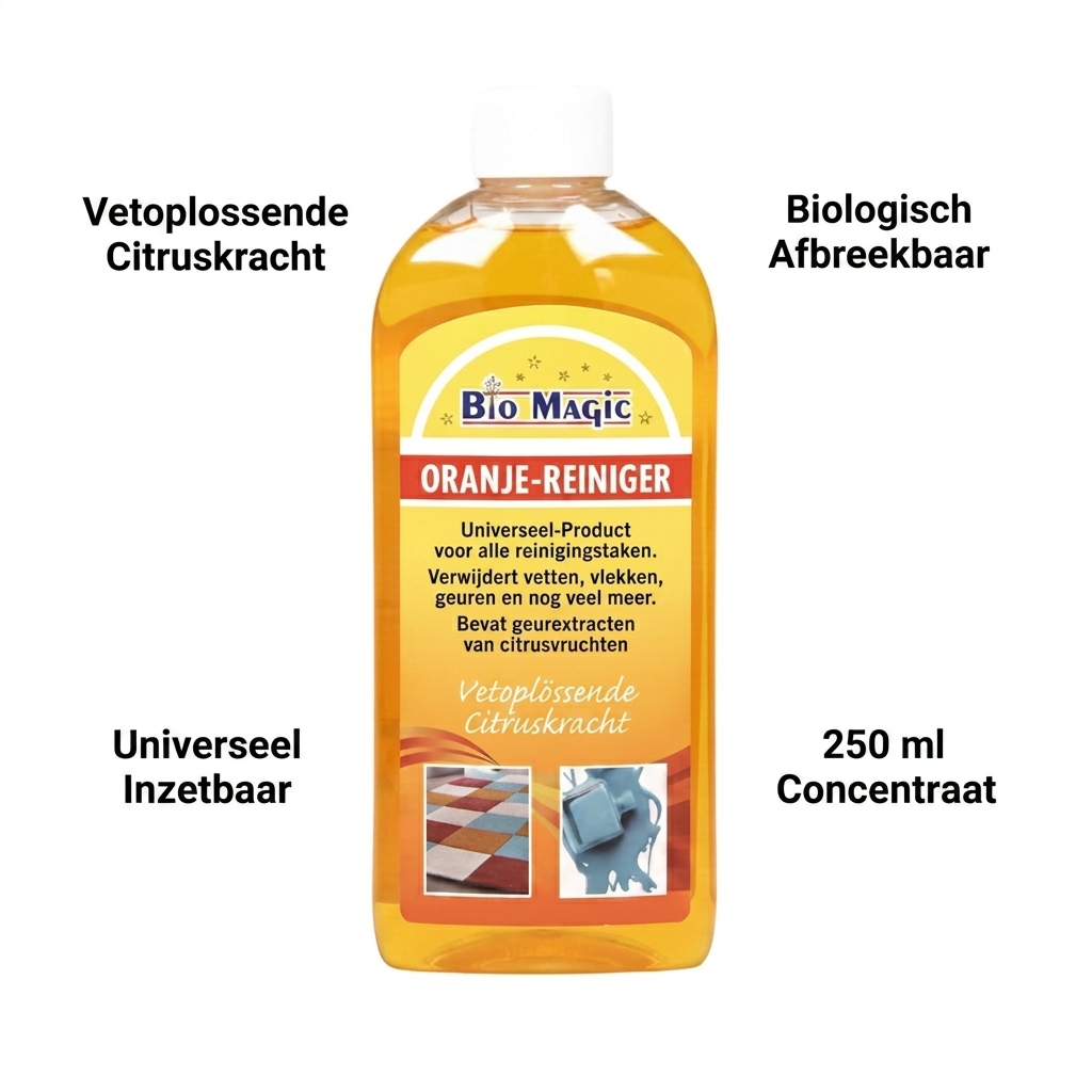 Bio Magic Orangen-Reiniger – Universele Citrusreiniger – 250 ml