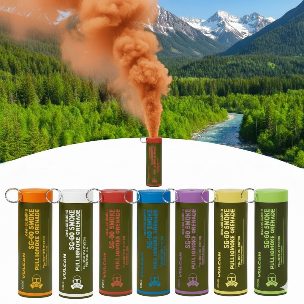 Rookfakkel – 60 seconden