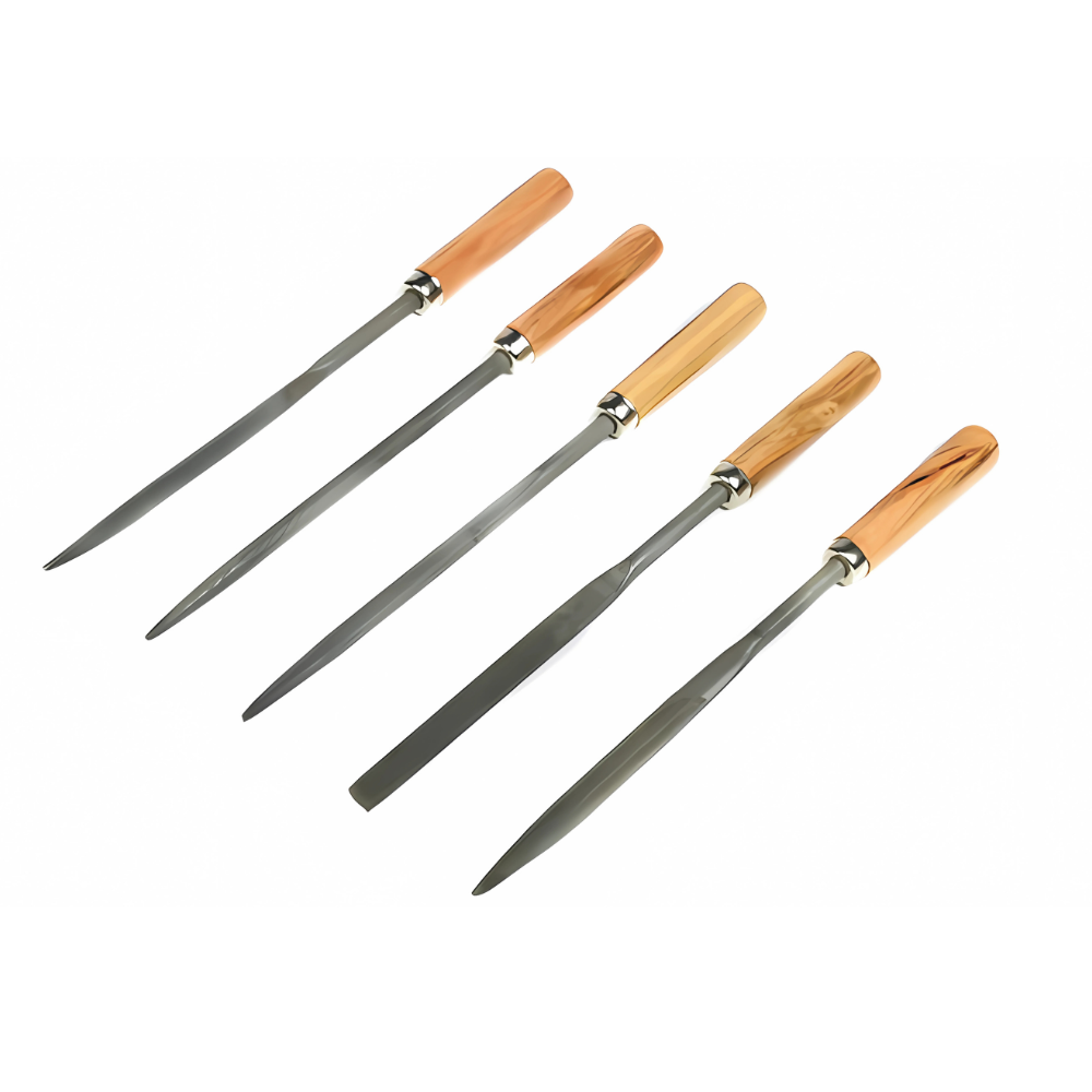 Sleutelvijlenset (5 Delig)