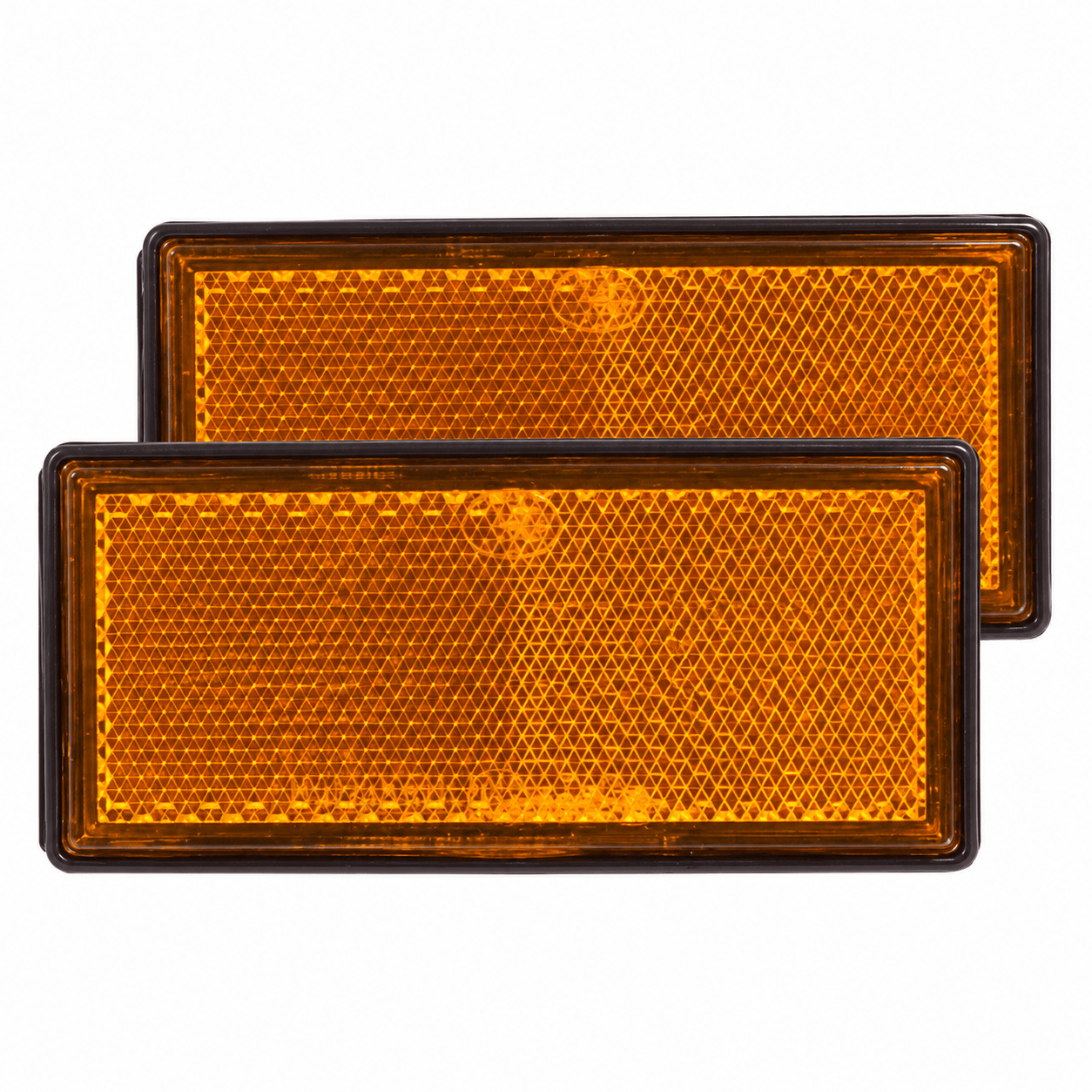 Benson Zelfklevende Reflectoren | Oranje | 86 × 40 mm | 2 Stuks