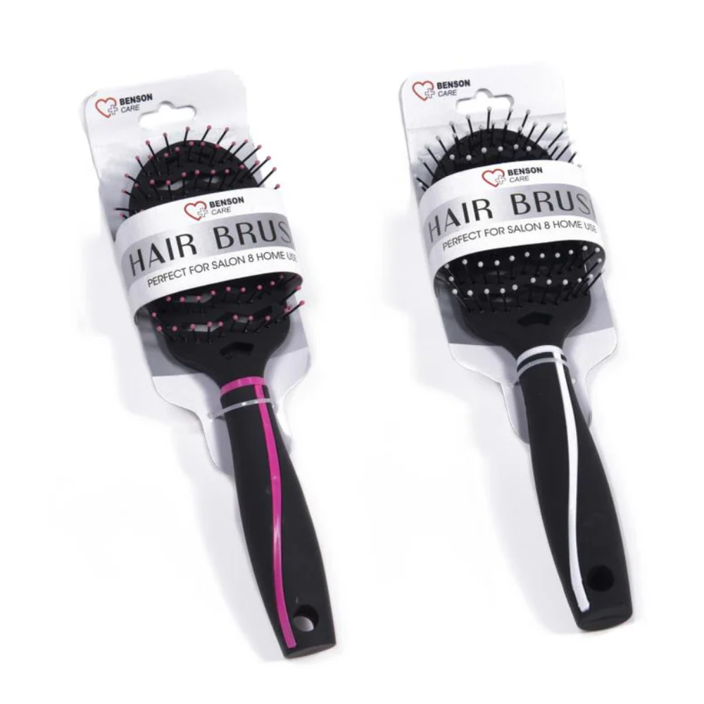 Haarborstel - Haarverzorging - Wijde borstel - Zwart