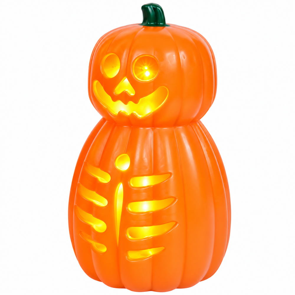 Halloween LED-decoratie Oranje – Inclusief Batterijen | Sfeerverlichting