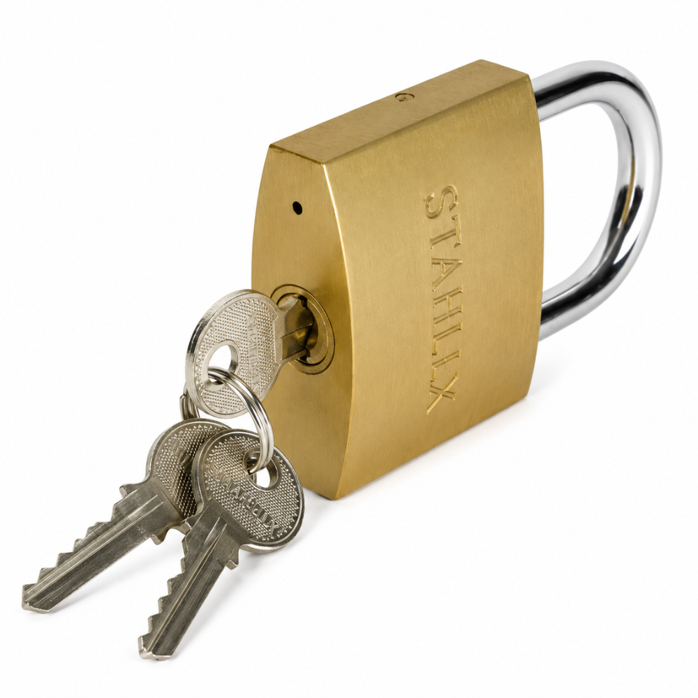 Benson Hangslot 60 mm – Staal – Inclusief 3 Sleutels – Binnen & Buiten