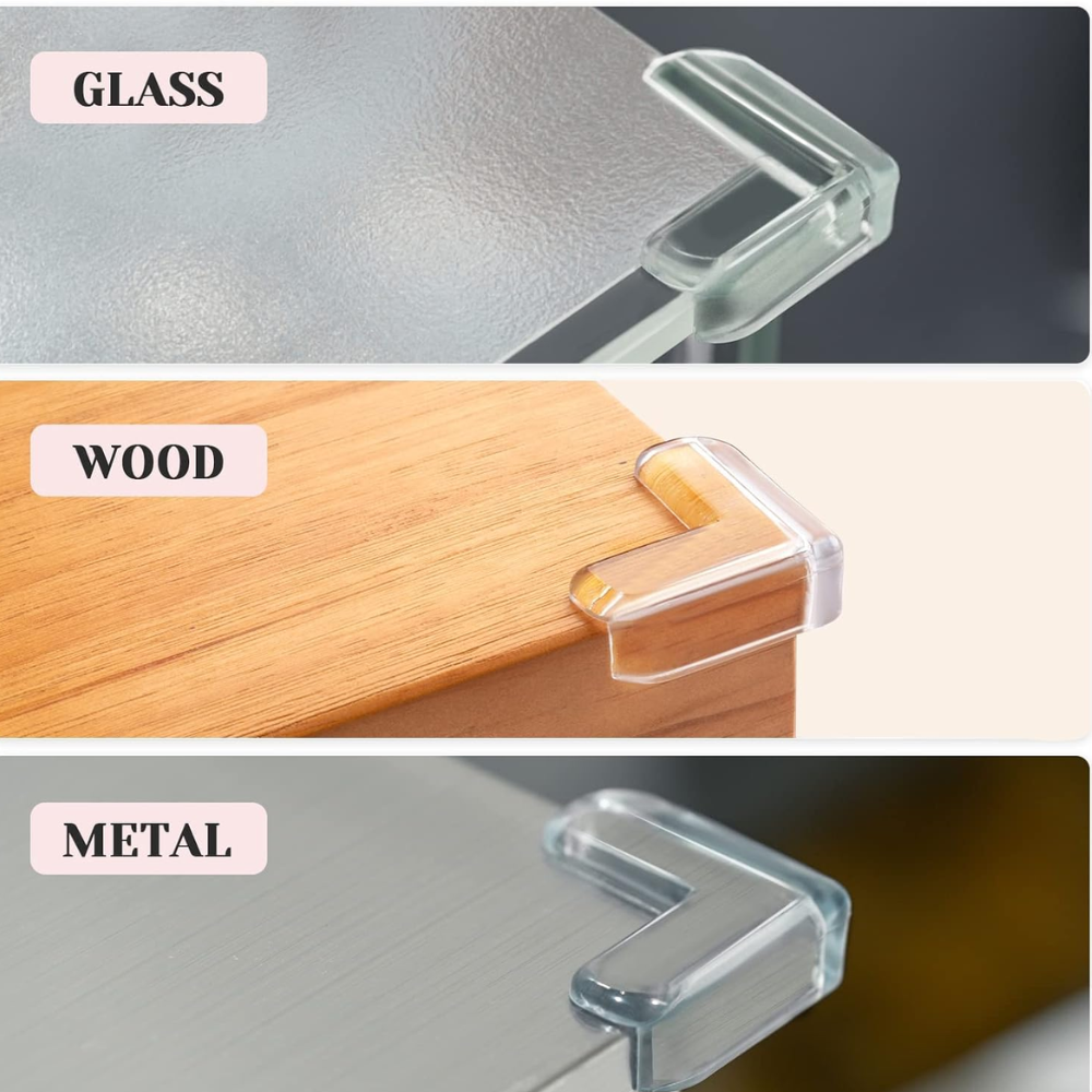 Hoekbeschermer Transparant 4 Stuks !