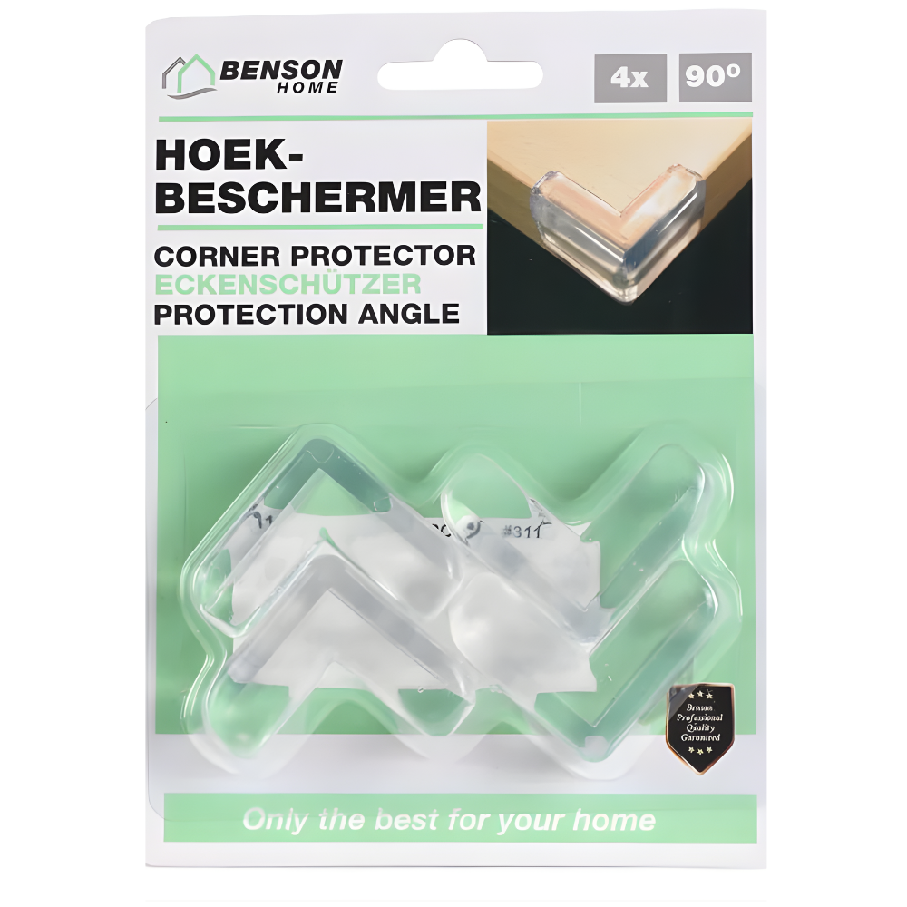 Hoekbeschermer Transparant 4 Stuks !