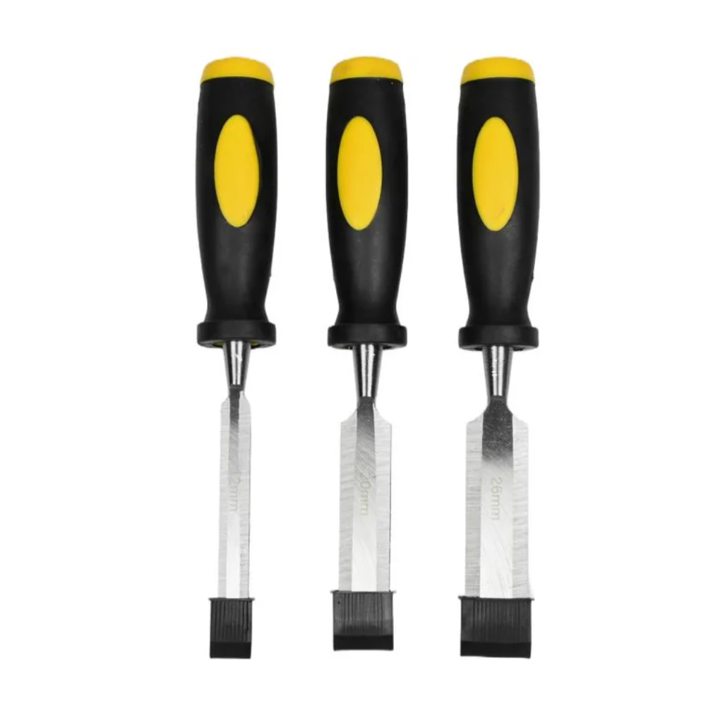 Houtbeitelset 3 dlg pro grip